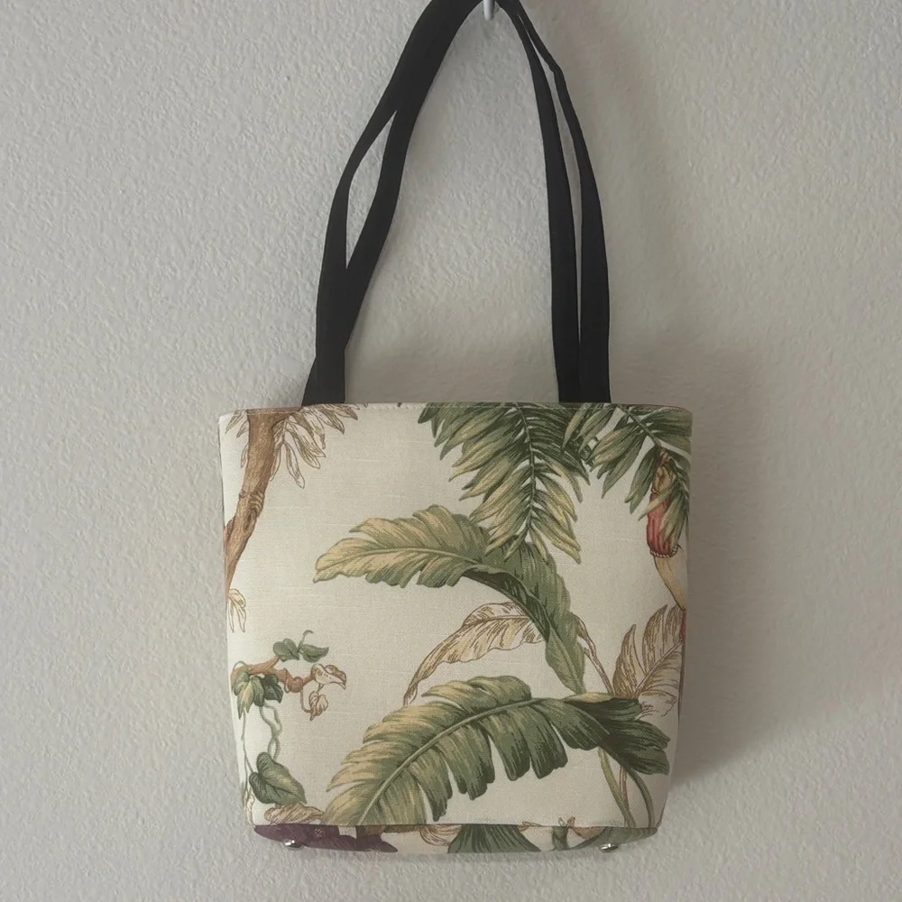 Tote Bag with Black Straps